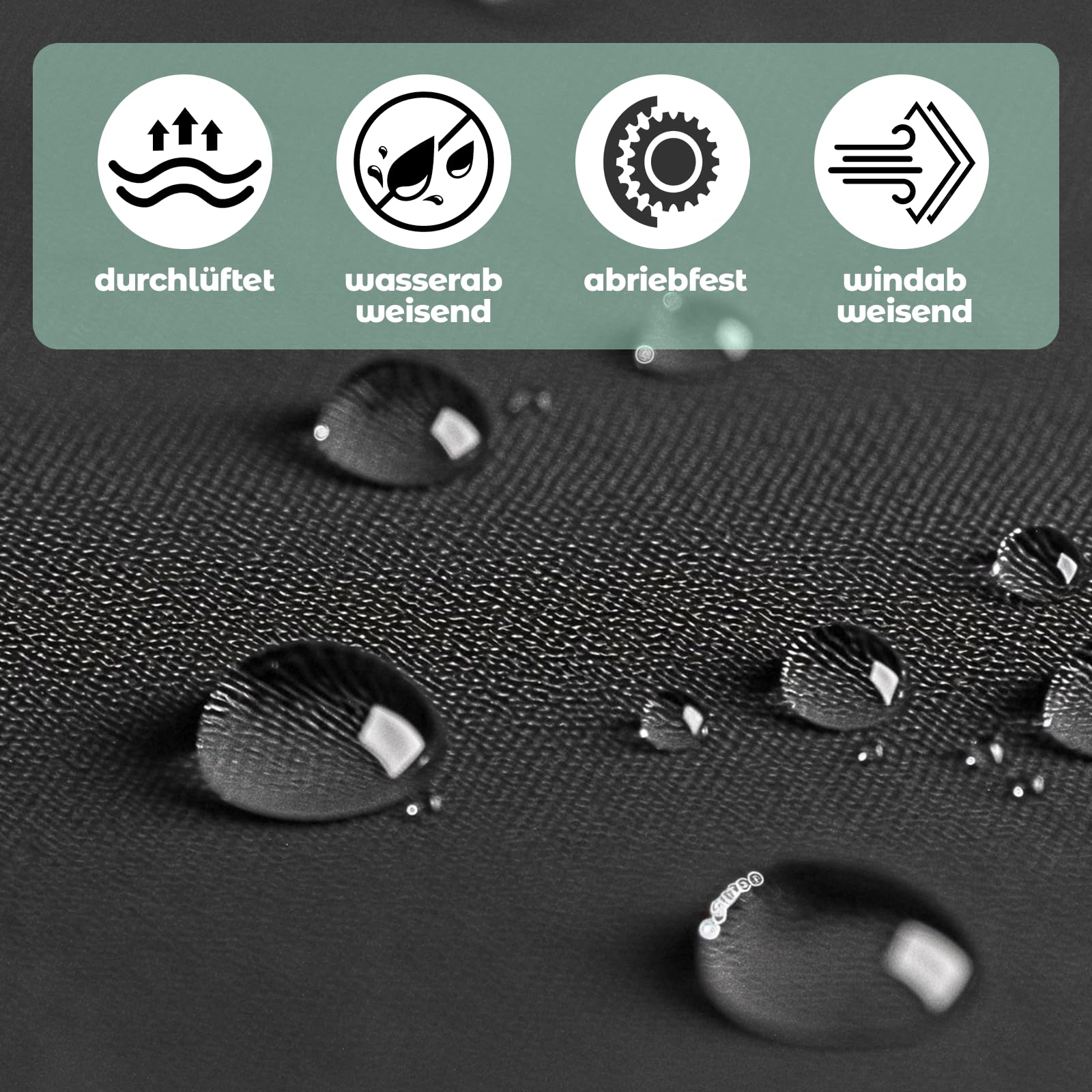 Wasserdichter Regenponcho mit Tragetasche, Winddichte Regenbekleidung für Damen & Herren, Leicht & Kompakt für Fahrrad fahren, Reise, Trekking, Wiederverwendbarer Regenmantel