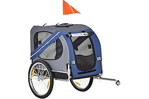 Aosom Bike Trailer for Dogs: Your Essential Canine Cycling Companion