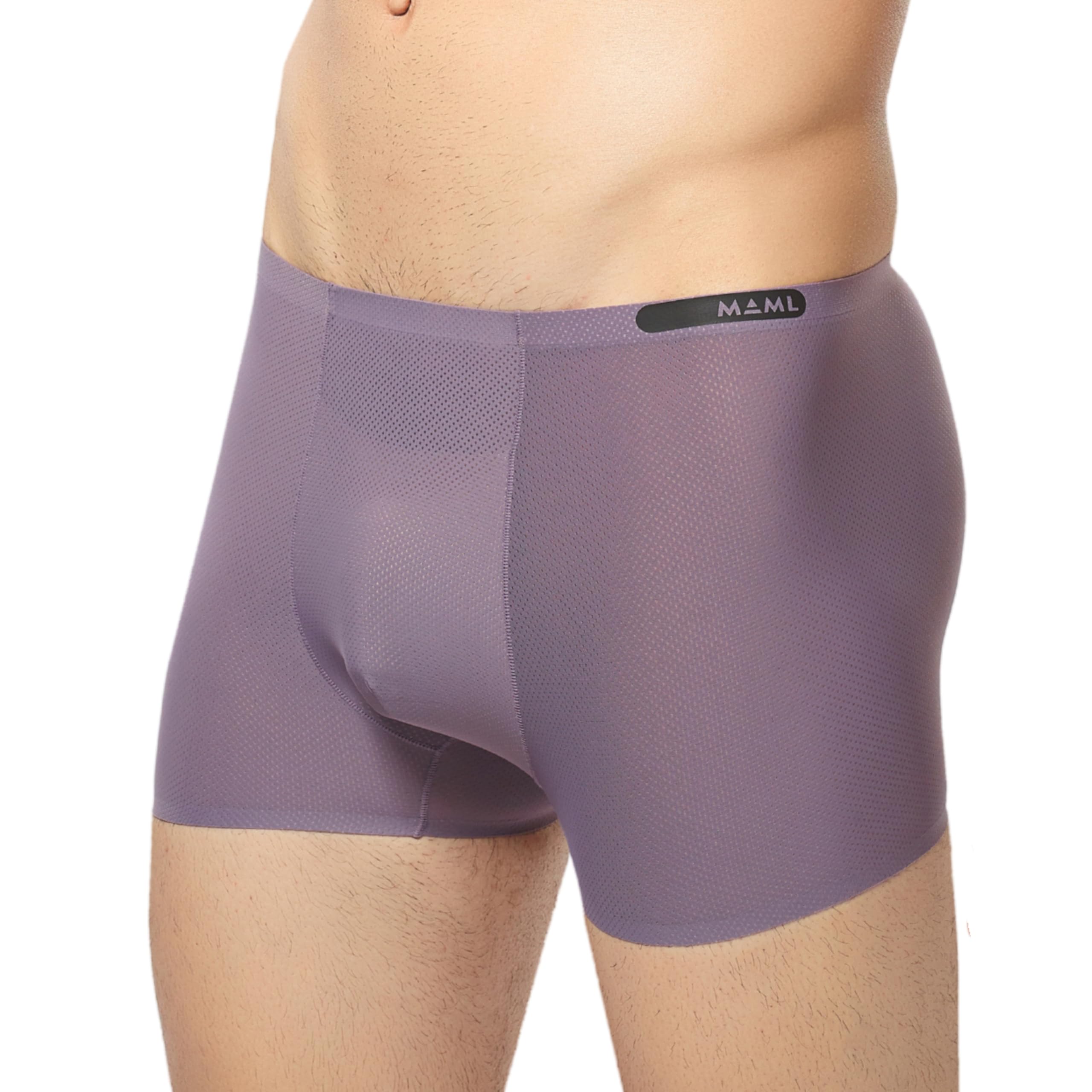 Men's Breathable Boxer Briefs – Moisture-Wicking, Lightweight, Seamless, Quick-Dry Underwear with Mesh Panels for Comfort & Support, Ideal for Active Lifestyle-image-36