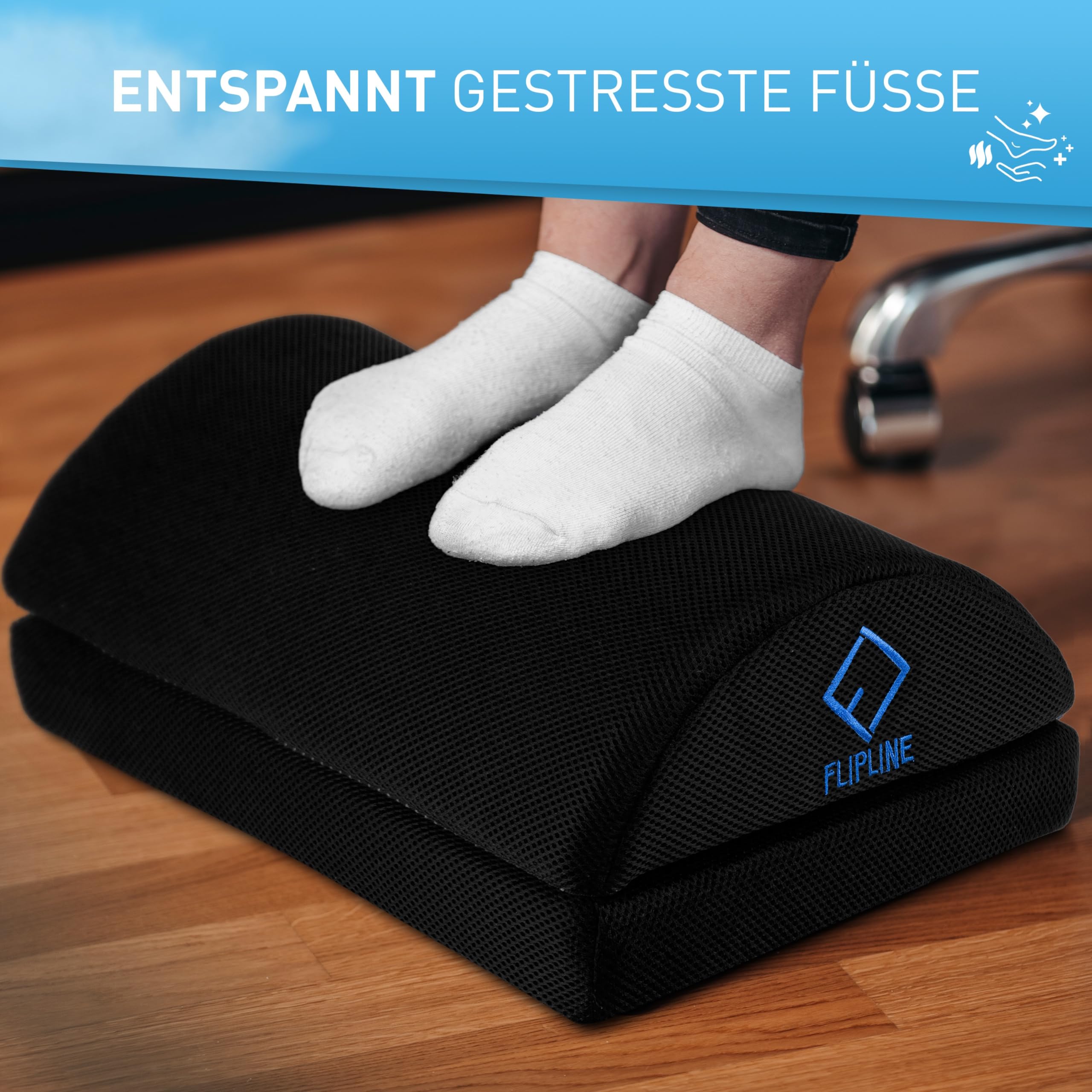 Repose Pied Bureau Ergonomique-Repose-Pieds Réglable Antidérapant