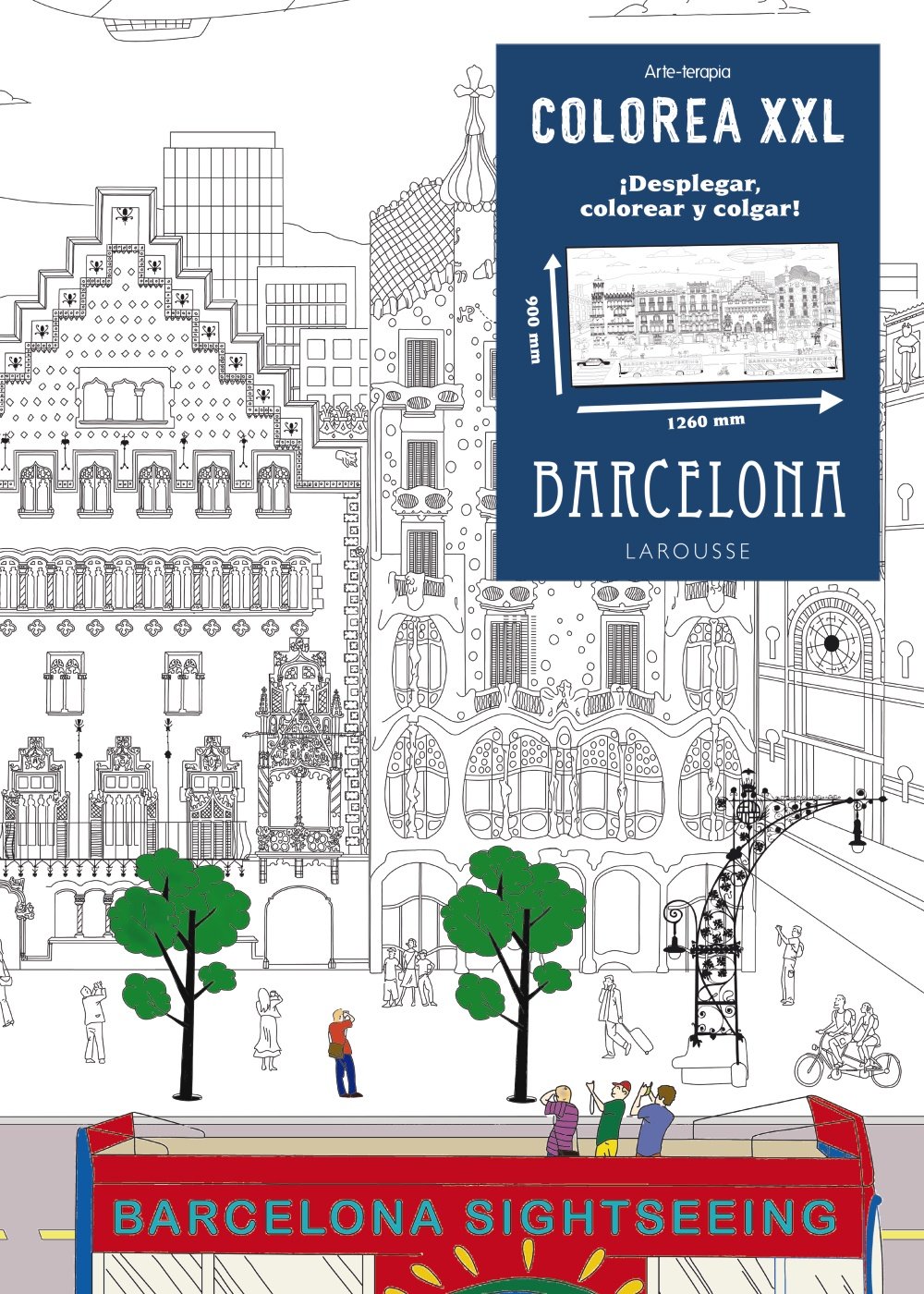 COLOREA XXL Barcelona, le cadeau original pour les passionnés de voyage