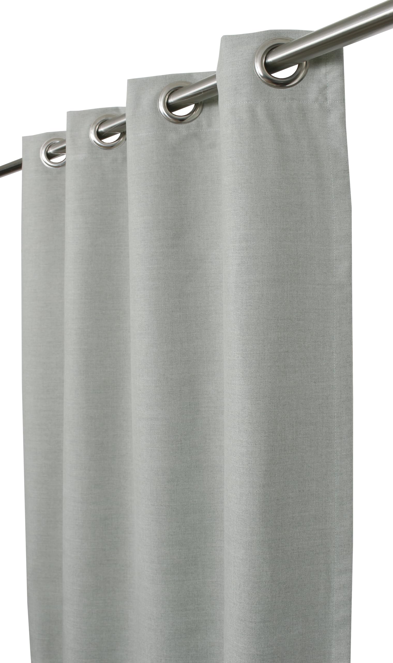 Sweet Summer Living Outdoor/Indoor Sunbrella Curtain 84 inch x 50 inch Water Resistant/Weather Resistant with 8 Stainless Steel Grommets Play Sage