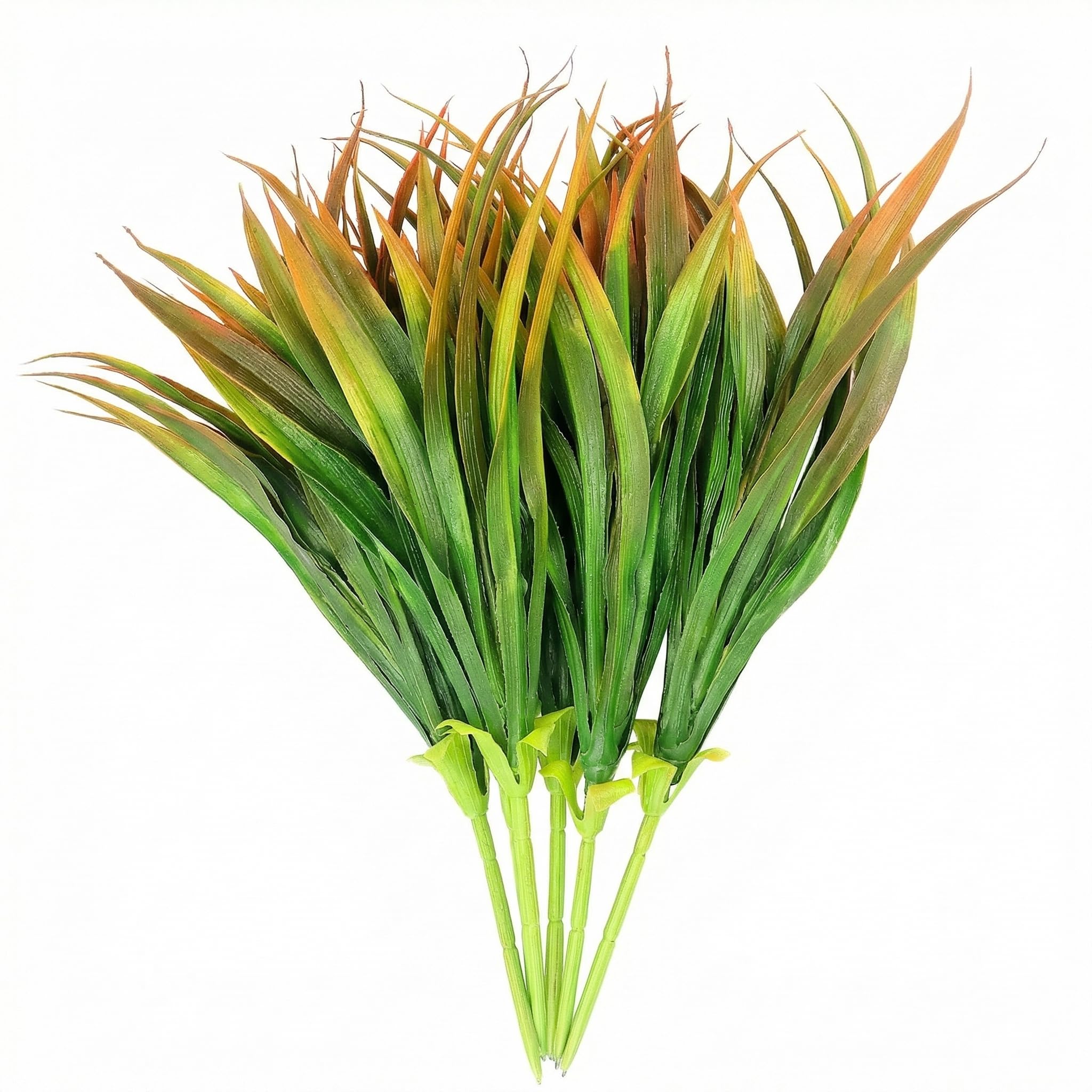QWORK® 6Pcs Artificial Plants Fake Outdoor Plants for Indoor & Outdoor Decor - 40cm/16.5"