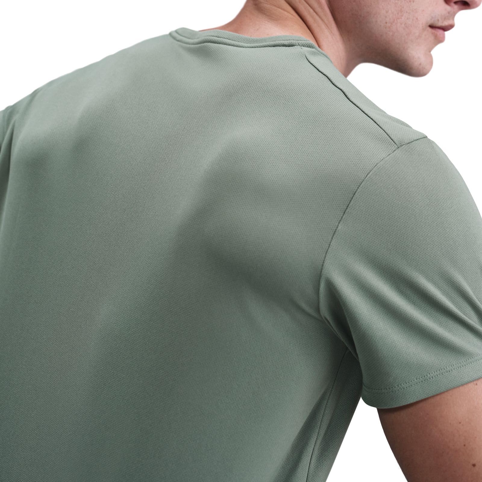 Nike Miler Dri-Fit DV9315 - Parte Superiore da Uomo a Maniche Corte