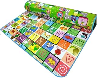 Chinmay Kids Double Sided Water Proof Baby Play Mat Crawl Play Mat For Kids Infant Playmat For Babies (Large Size-6 Feet X... Price In India