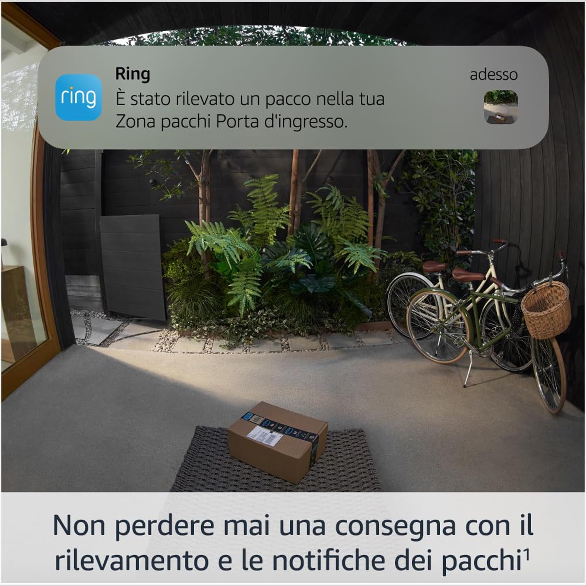 Ring Videocitofono Pro a batteria (Battery Video Doorbell Pro) + Chime (3ª gen.) | campanello con telecamera senza fili | Rilevazione di movimento 3D | Prova gratuita di 30 giorni di Ring Home