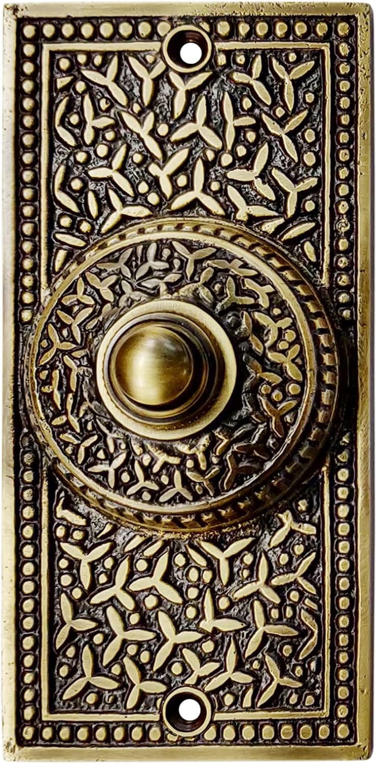 Akatva Door Bell Button Bell Push Button Doorbell Chime Wired