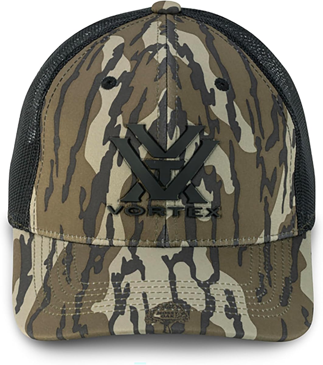 Vortex x Mossy Oaks OG Bottomland Camo Mesh Snapback Cap