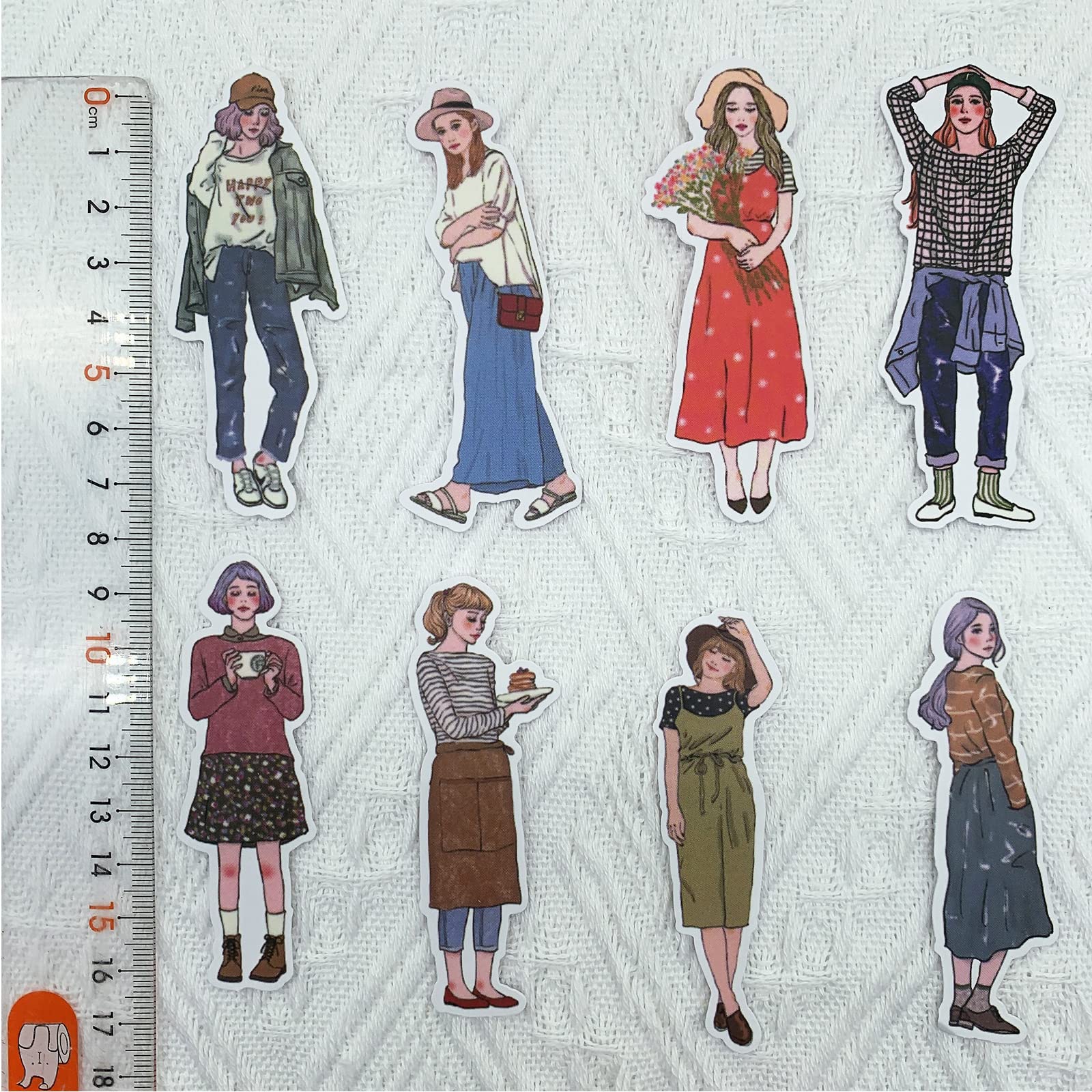 コNo.132 Mucha コラージュステッカーシール(防水)女の子 コNo.132 Mucha コラージュステッカーシール(防水)女の子