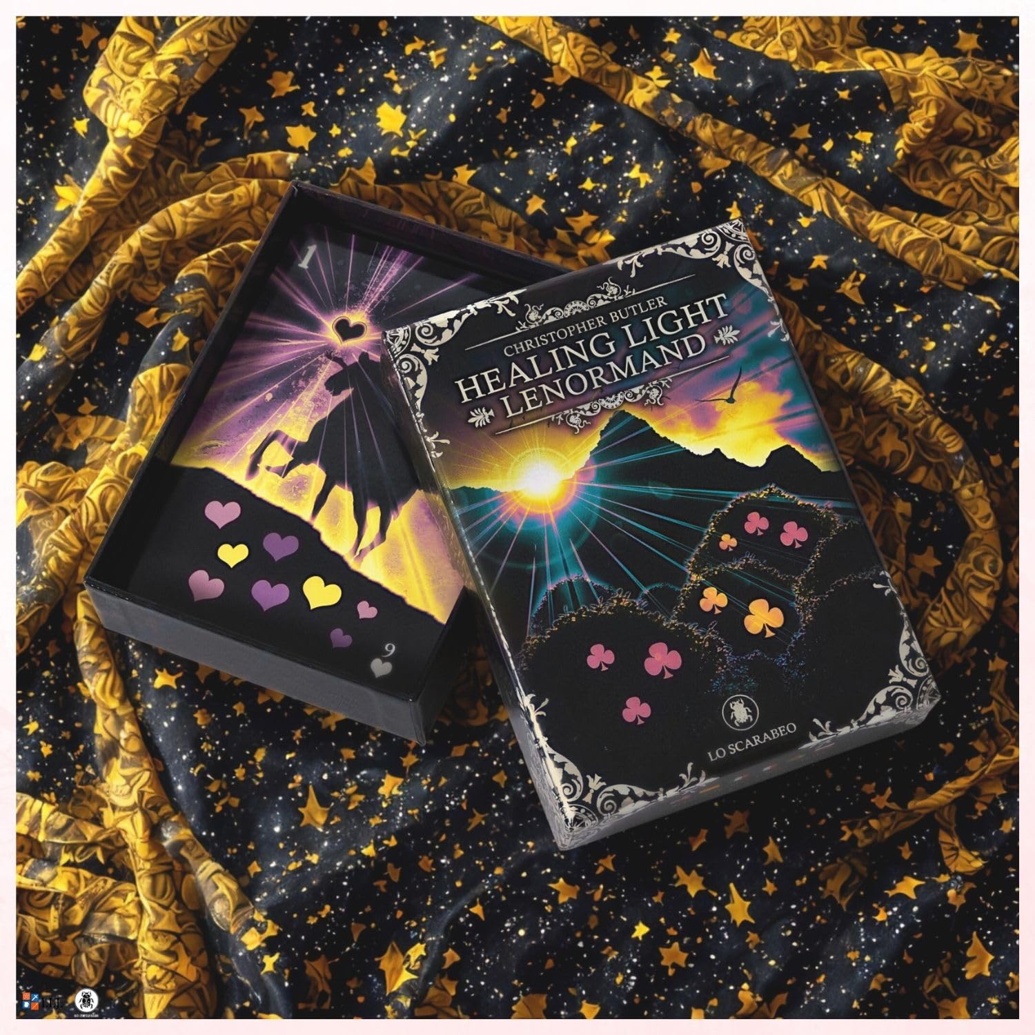 【正規品ルノルマンカード】超美麗デッキ✨海外インディーズ✨宇宙の星図のルノルマン 数量限定の希少インディーズデッキ✨カリフォルニアを描いたルノルマン