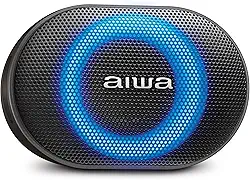 Caixa de Som Speaker AIWA AWS-SP-06-B 10W Bluetooth IPX6