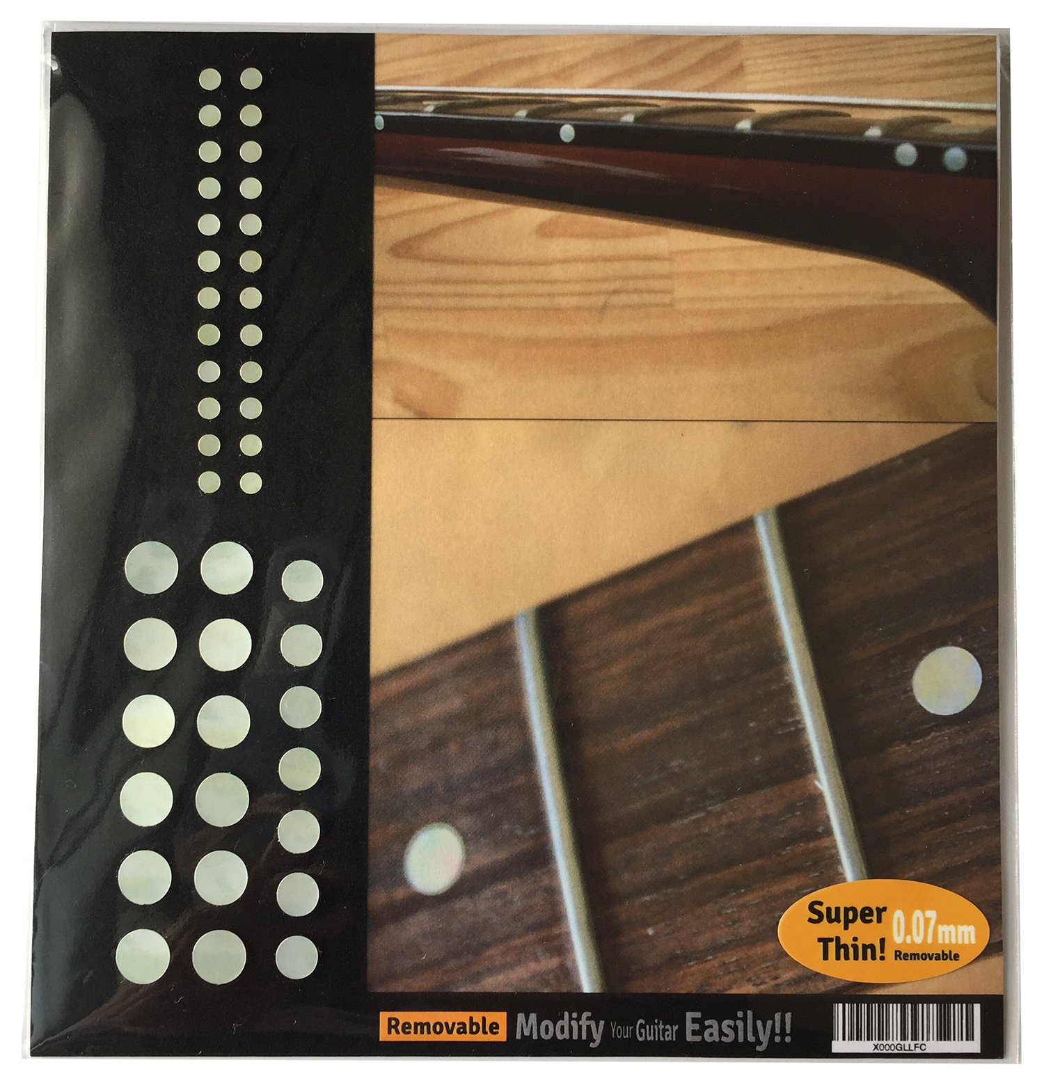 Inlaystickers F 085CD MT AZ Fretboard Markers Inlay Stickers Decals For Guitar & Bass   Custom