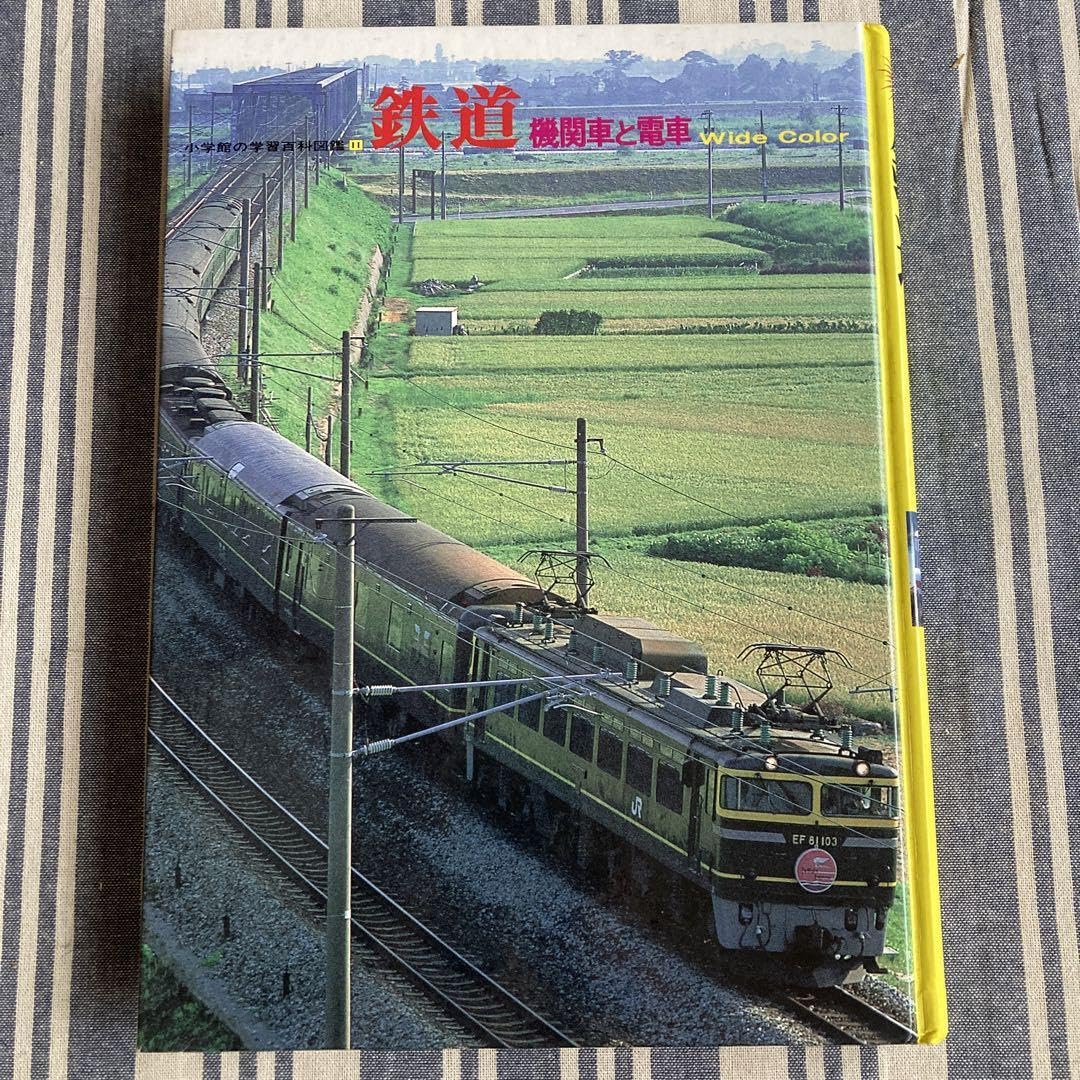 Amazon.co.jp: 昭和レトロ 小学館の学習百科図鑑 機関車と鉄道 : おもちゃ