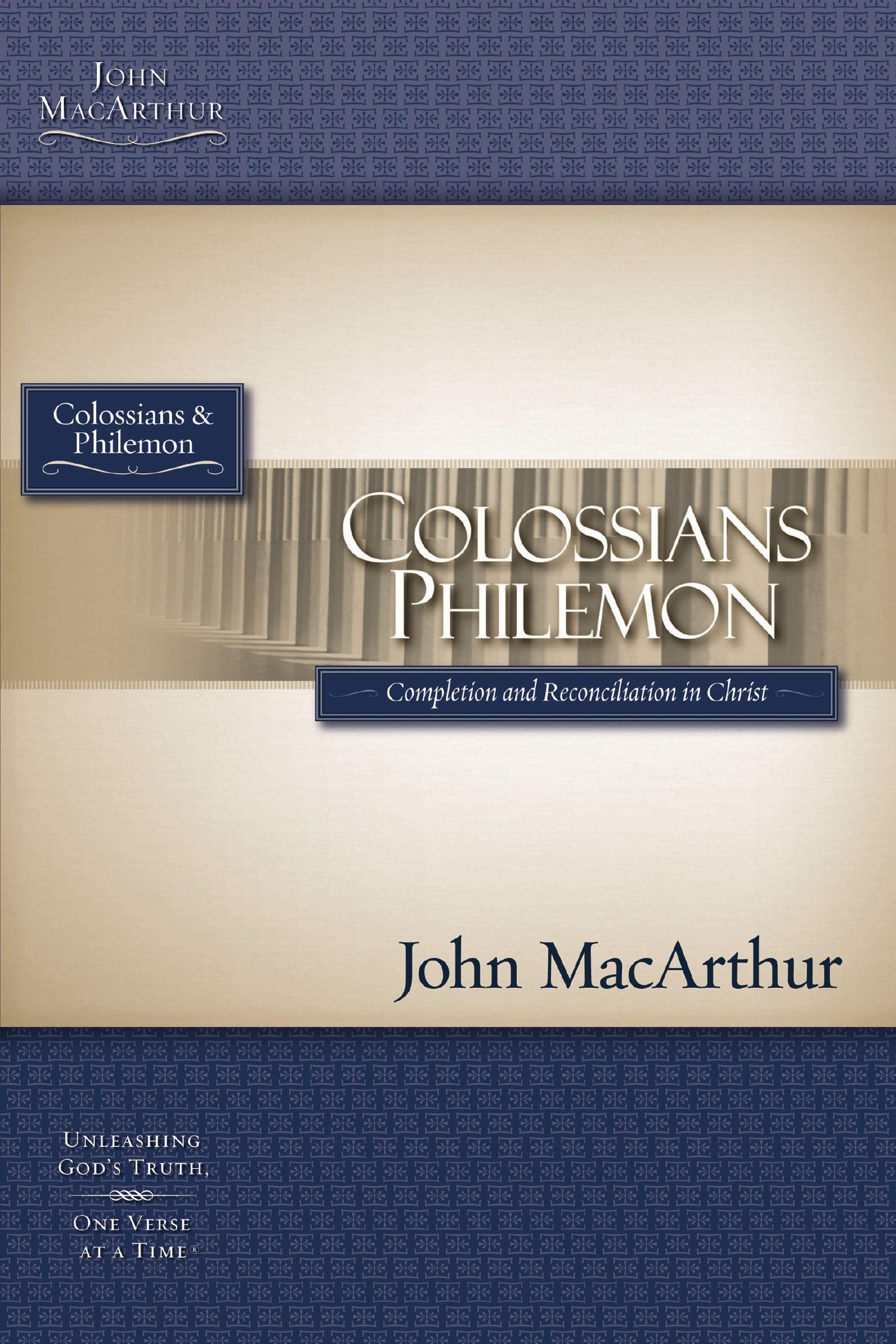 MACARTHUR STUDY GUIDE SERIES: COLOSSIANS/PHILEMON (MacArthur Bible Studies)