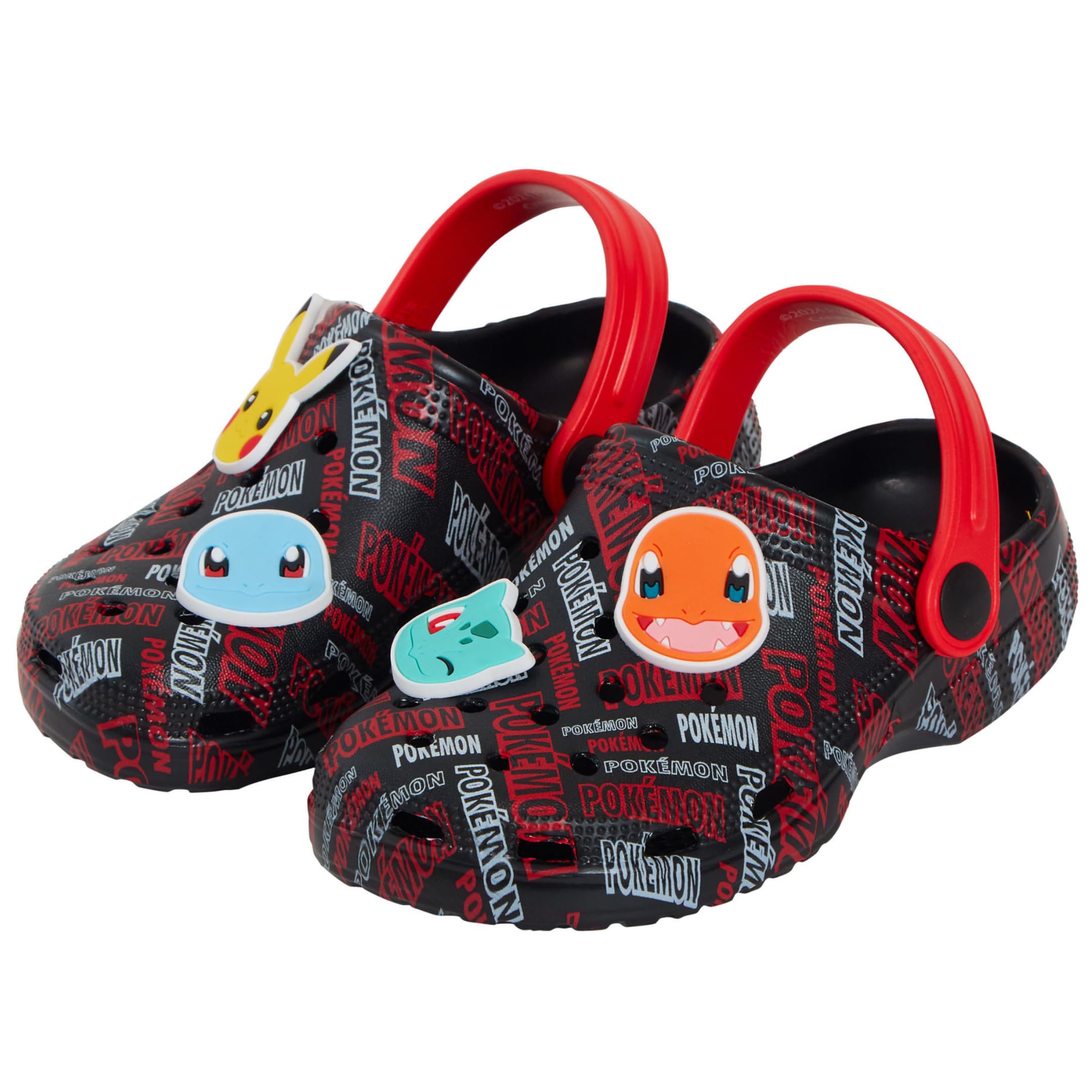 Pokemon chodaki z zawieszkami, dziewczęce, chłopcy, sandały, letnie suwaki z paskiem na kostkę, wakacyjne buty plażowe
