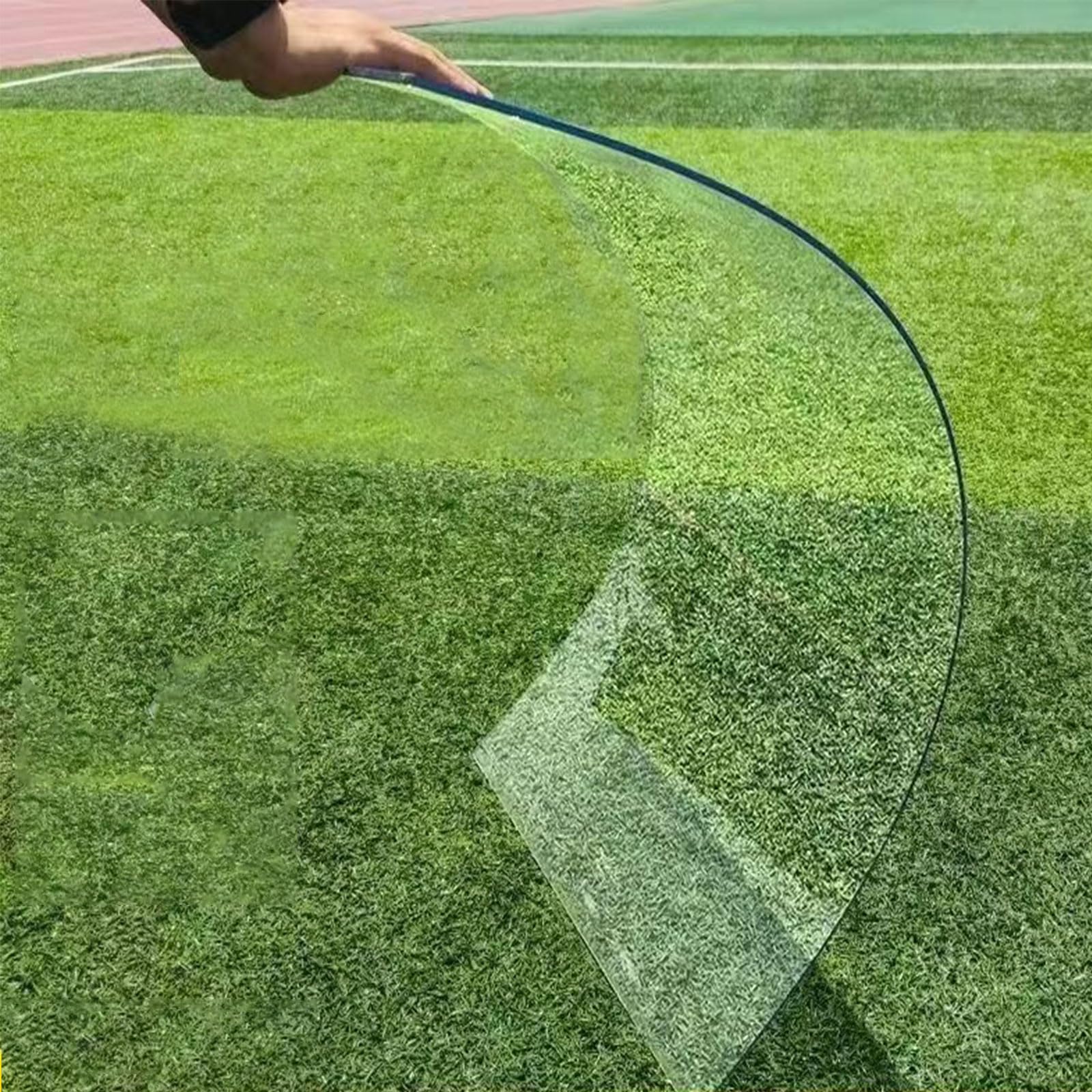 Feuille de plastique acrylique C transparente pour toiture et auvents