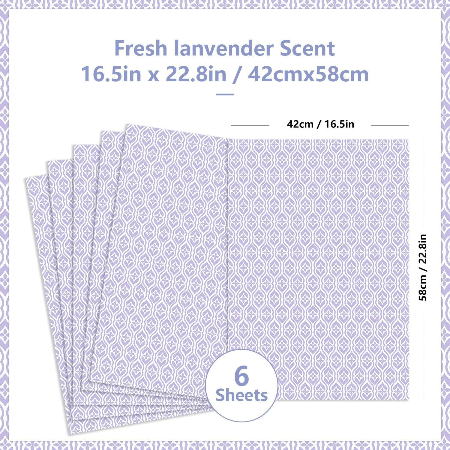 DERDUFT Scented Drawer Liners Gift Set, For Drawers Closets Wardrobe