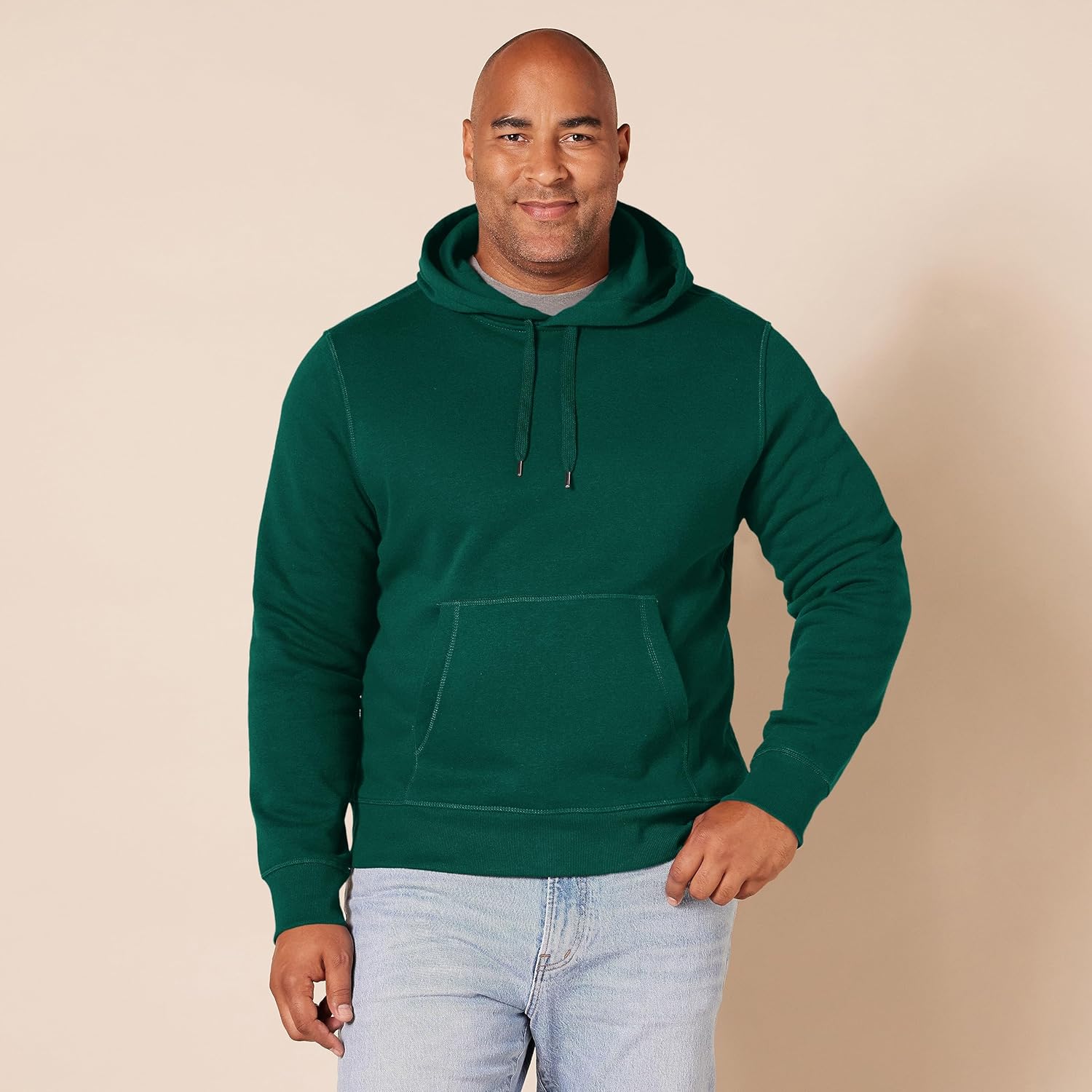 Amazon Essentials Men's Pullover Sweatshirt Hoodie, Big & Tall Options Available - Image 6