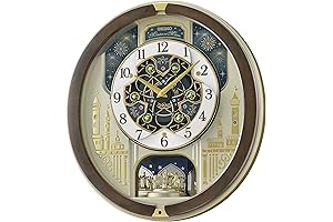 Melodies in Motion Musical Wall Clock: A Symphonic Masterpiece for Timekeeping