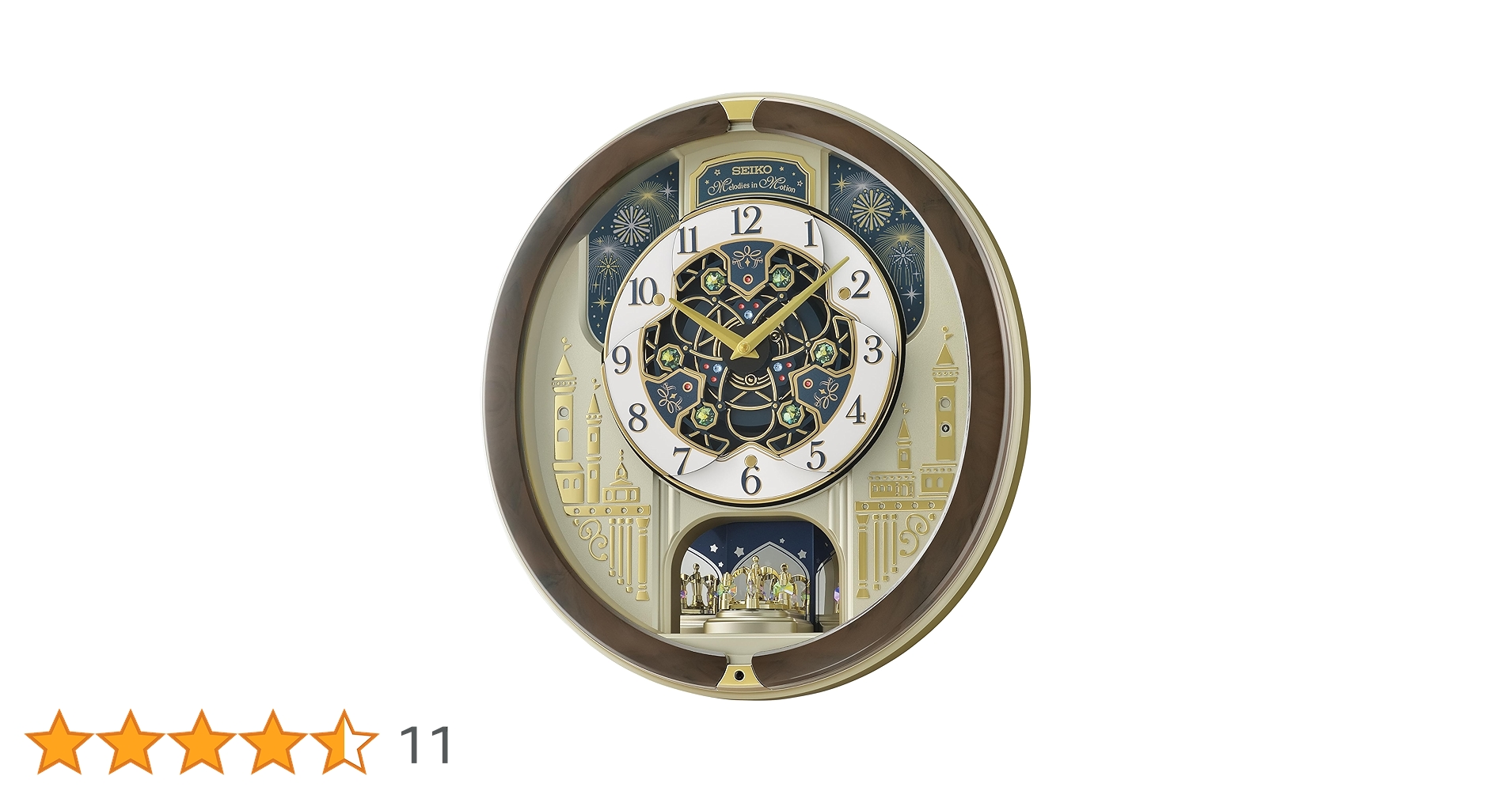 壁掛け時計 機械式モチーフ FW580W | ミッキー&フレンズ | セイコーウオッチ株式会社