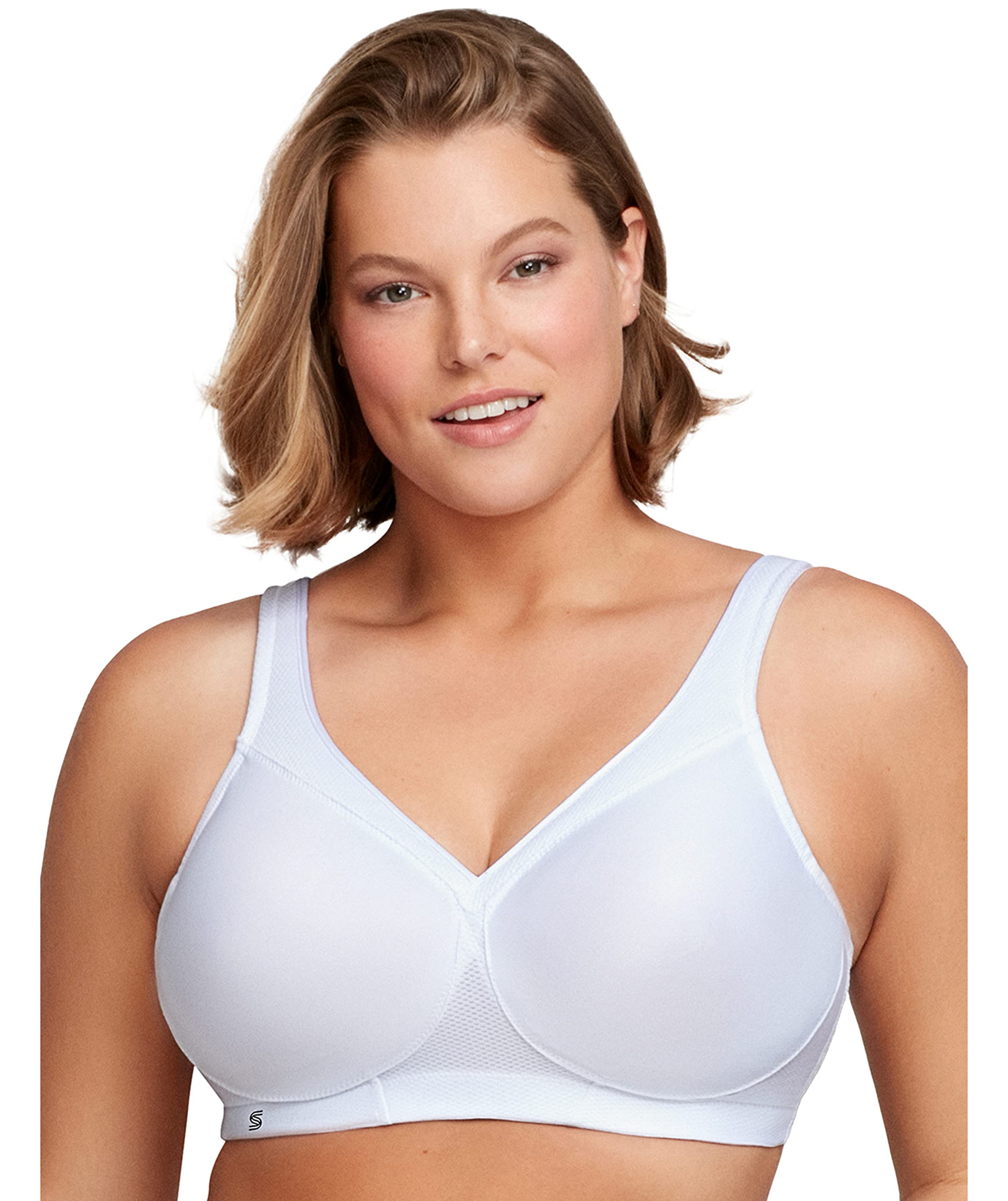GlamoriseWomen's Plus Size MagicLift Seamless Sports Bra Wirefree 1006