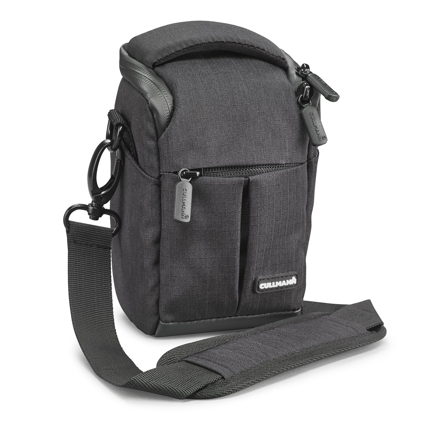 CULLMANN - 90270 - MALAGA Vario 100 Camera bag for compact and small CSC cameras or camcorders, black - inside dimensions: 70x120x60mm - water-repellent thanks to 450D rip-stop polyester PU