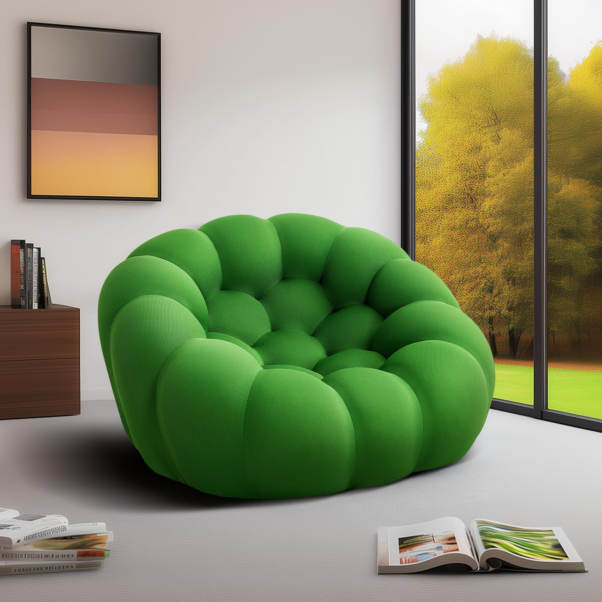 47'' Bubble Sofa - Oversized Lazy Floor Couch