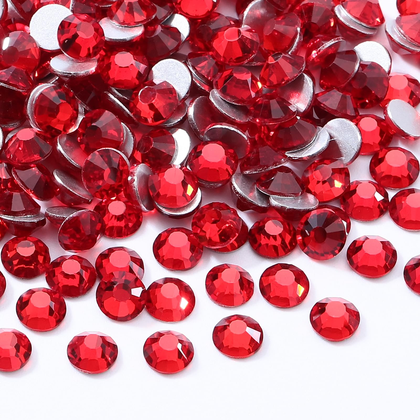 1440PCS Light Siam SS16 Flatback Rhinestones(3.8-4.0mm)