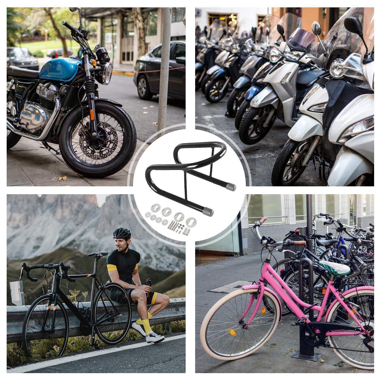 Cales de base de moto pour remorques, cales de roue pour moto - Support de