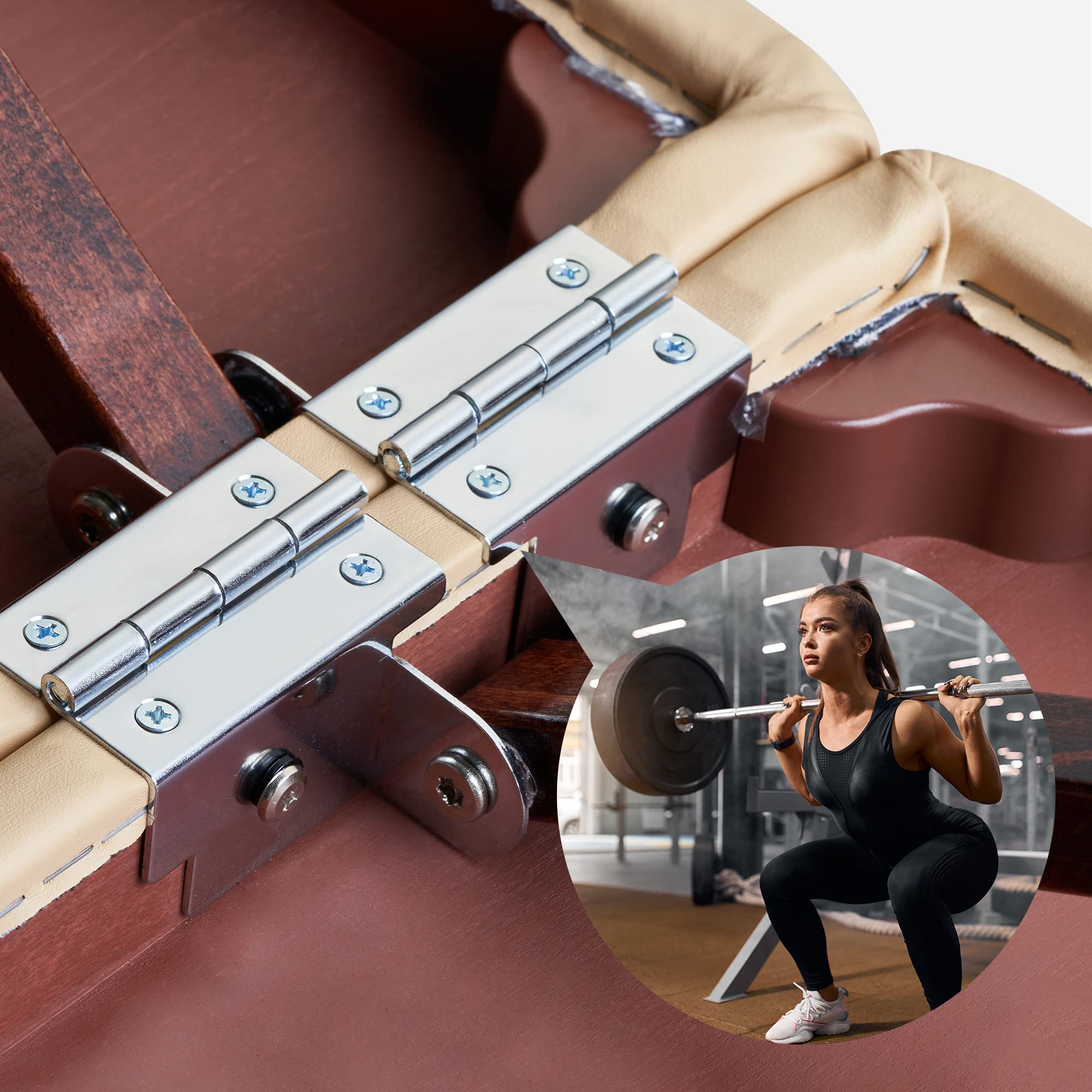 Master Massage del Ray Pro - Mesa de Masaje portátil (71 cm), Color Beige