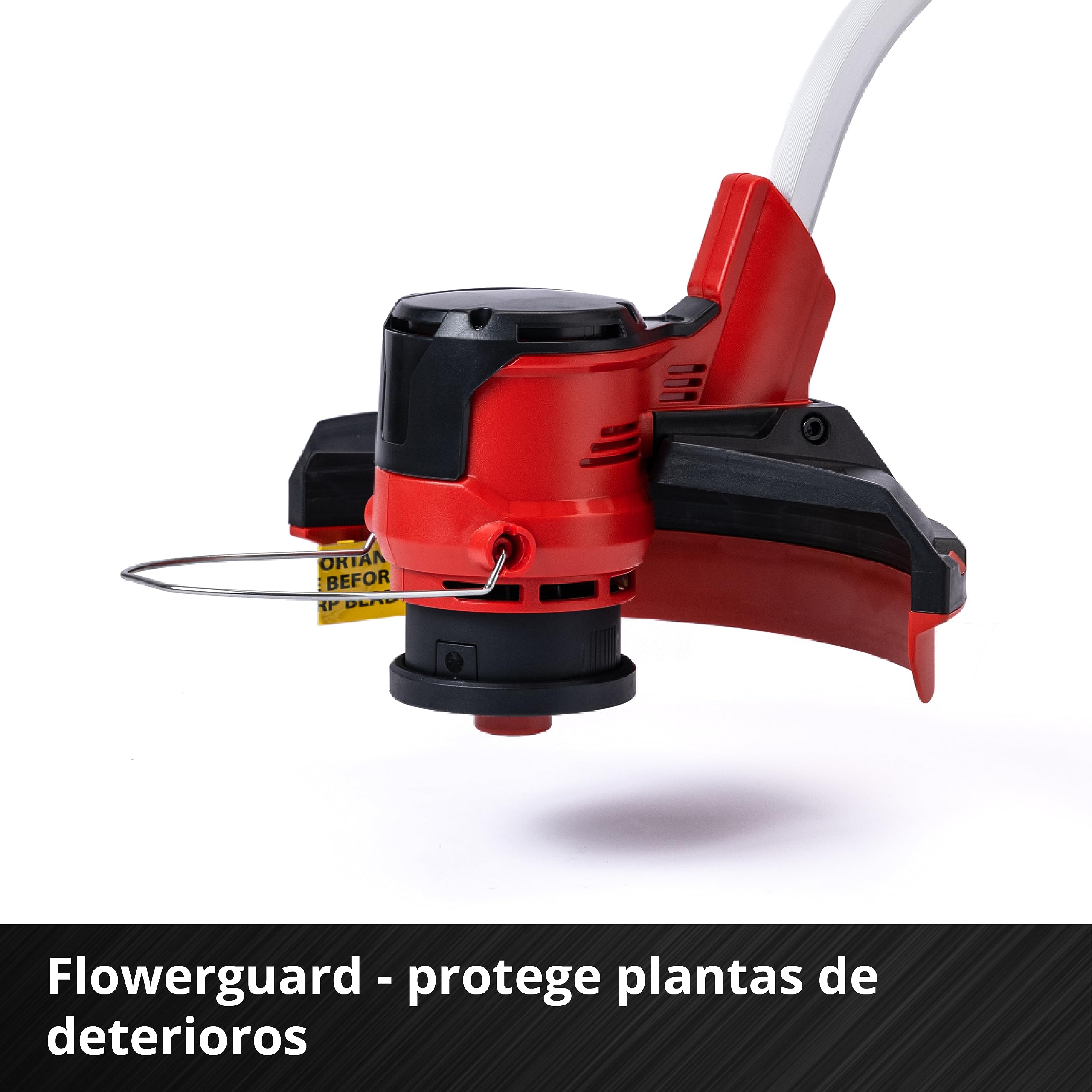 Einhell Cortabordes inalámbrico GE-CT 36/30 Li E - Solo Power X-Change (2 x 18 V, 9000 RPM, Control de Velocidad electrónico, Bobina con inclinación automática, sin batería ni Cargador)