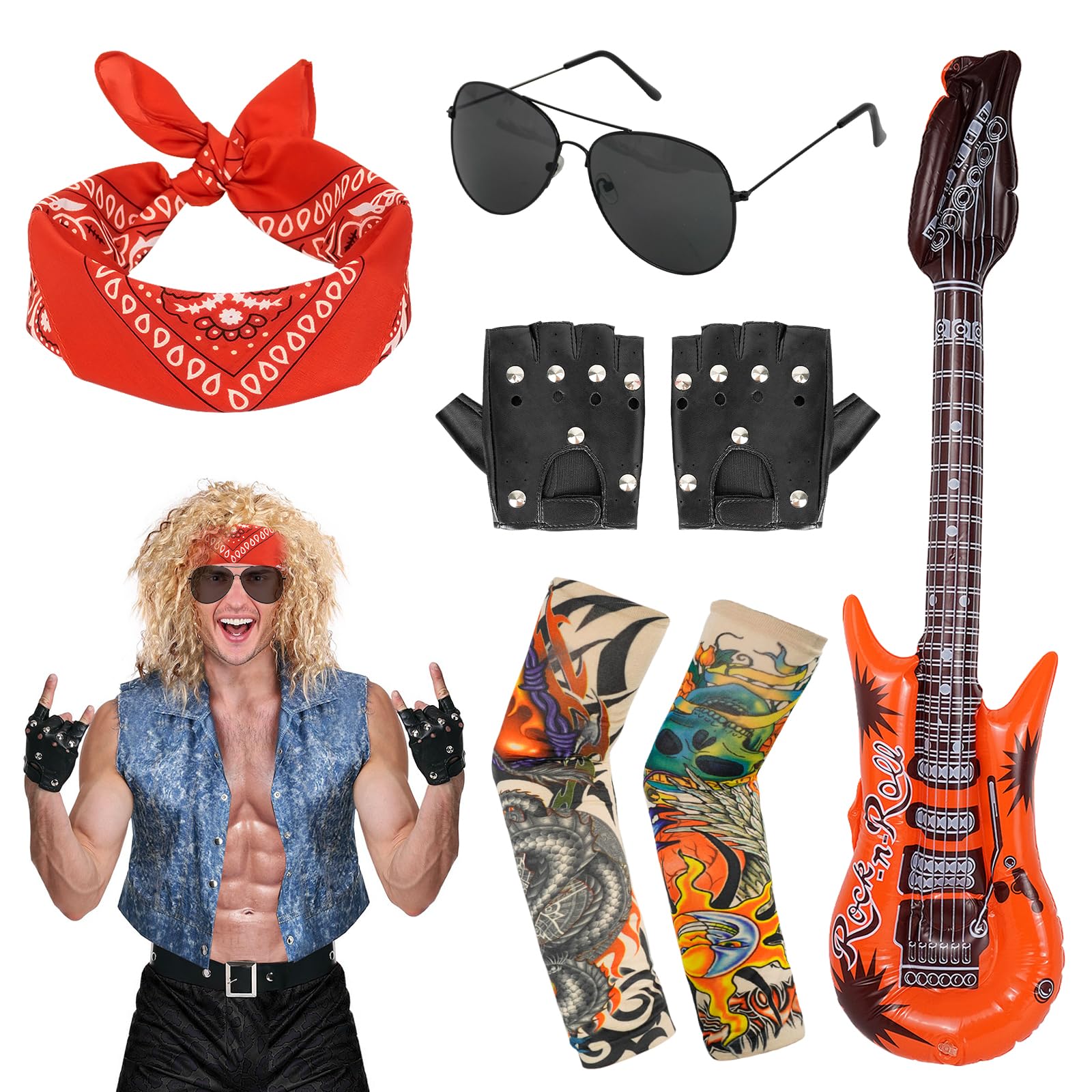 Rock Star Costume - Rock Star Carnival Costumes - Kids Boy