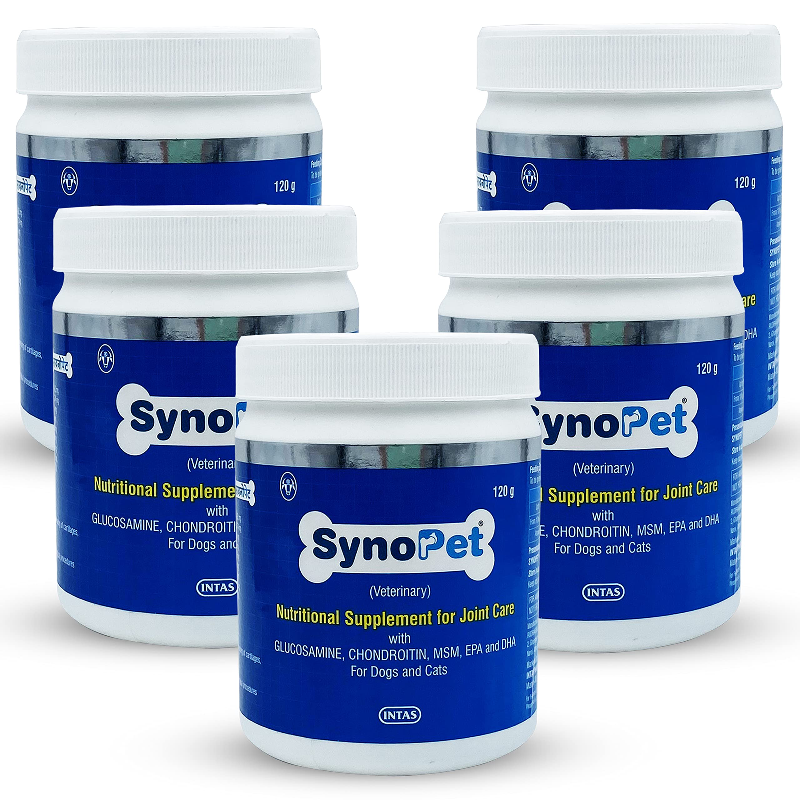 ALP Synopet Nutitonal Supplement for Joint Care 120g| Nutritional Supplement for Joint Disorder & Reduce Tear & wear of Cartilages| Pack (Pack of 5) (B09KKV19HT) Amazon Price History, Amazon Price Tracker
