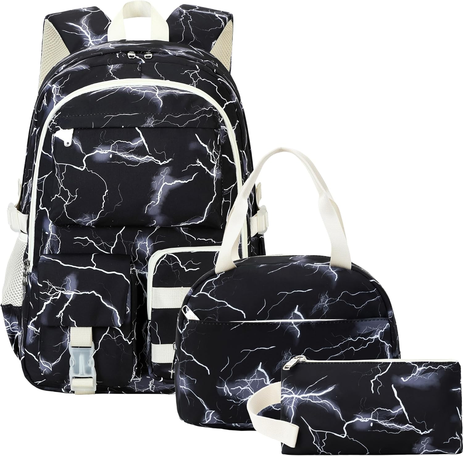 Hidds Laptop Backpacks for Teens Boys Mens Lightning School Bag College Backpack Travel Casual Daypack Bookbags Students