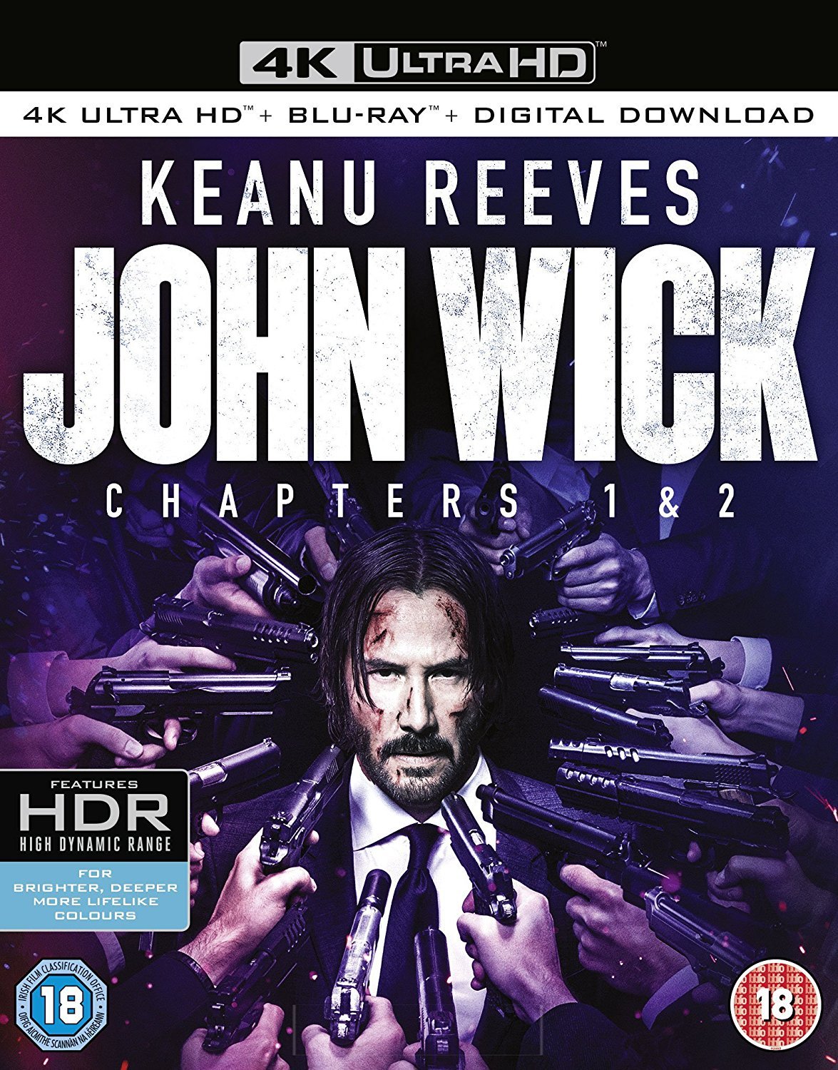 John Wick: Chapter 1 & 2 [4K Ultra HD + Blu-ray]