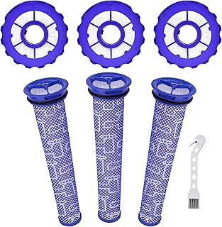 Filter Kits for Dyson DC40 Filter Replacement,3 pcs HEPA Post-Motor Filter & 3pcs Pre-Motor Filter,Compare to Dyson DC40 Vacuums Replaces Part # 923587-02 & 922676-01