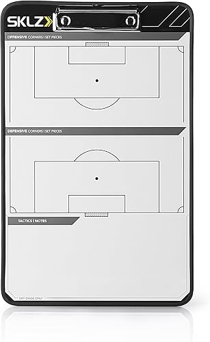 Miniatura 5 de SKLZ MagnaCoach - Tabla de entrenamiento de fútbol magnéticaborrado en seco, color verde