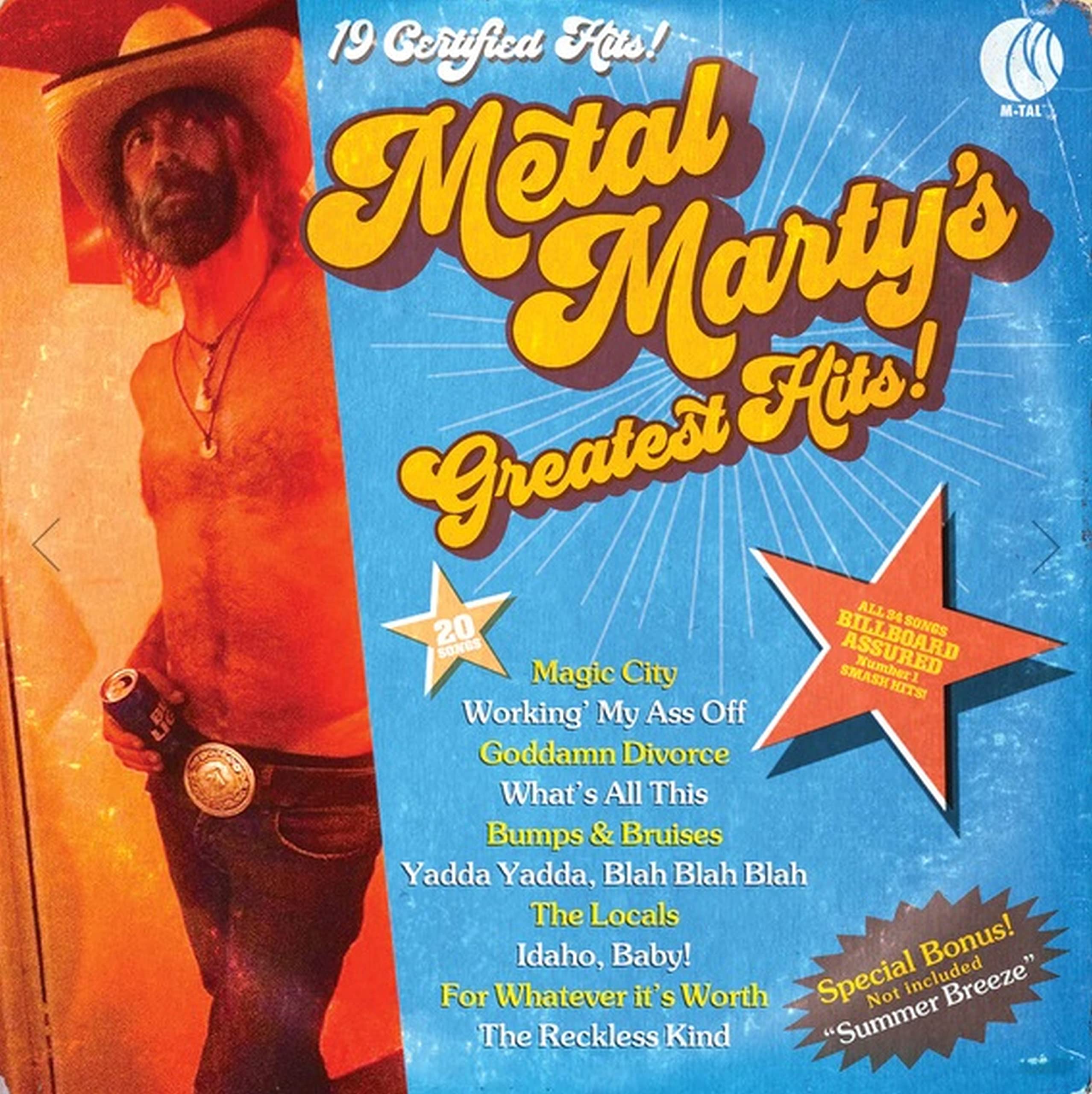 Metal Marty Metal Marty's Greatest Hits! LP New 832915016018