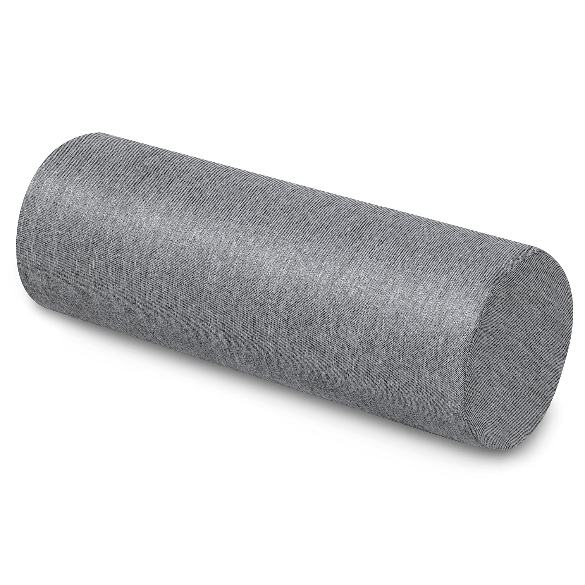 Spatium pallet cushions, removable pillowcase, water-resistant, upholstery design, resistant to stains (Light Gray Bolster 20x60cm)