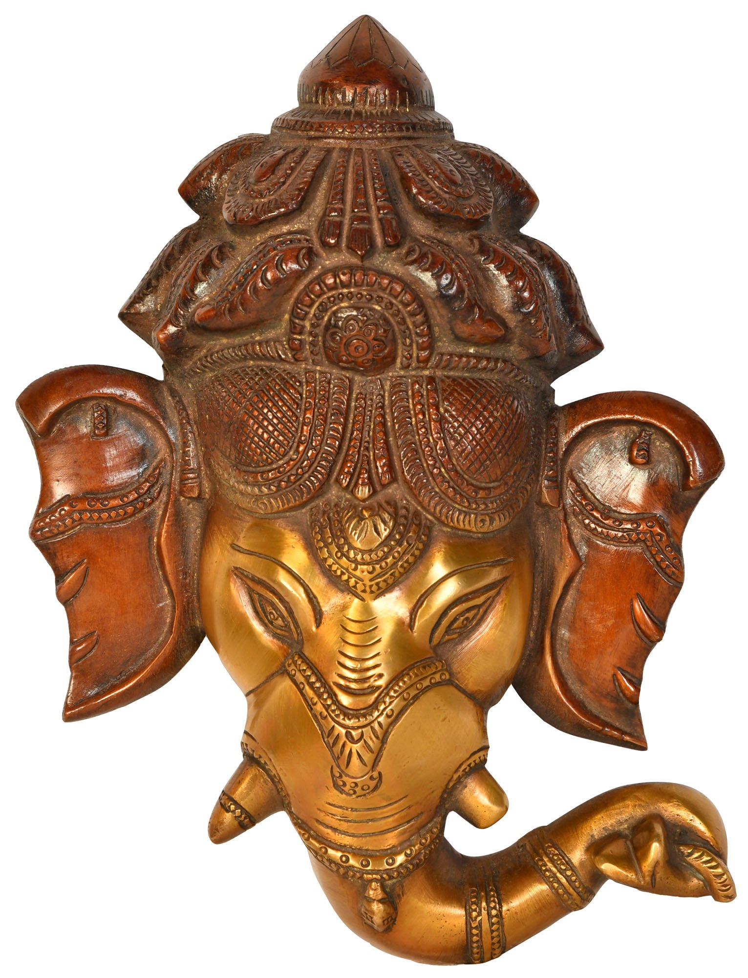 Ganesha décoration murale laiton pour créer une ambiance zen chez soi