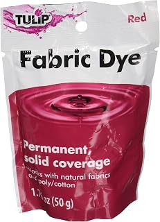 I Love To Create Tulip Permanent Fabric Dye 1.75 Ounces-Red
