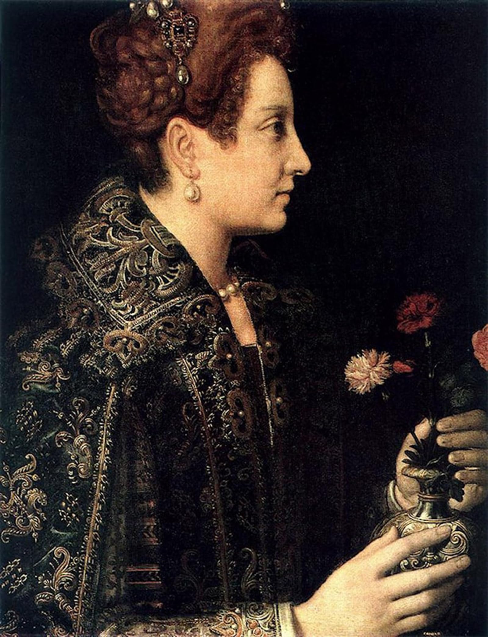 Art Mural Graffiti Sofonisba Anguissola pour décorer un salon moderne - 5