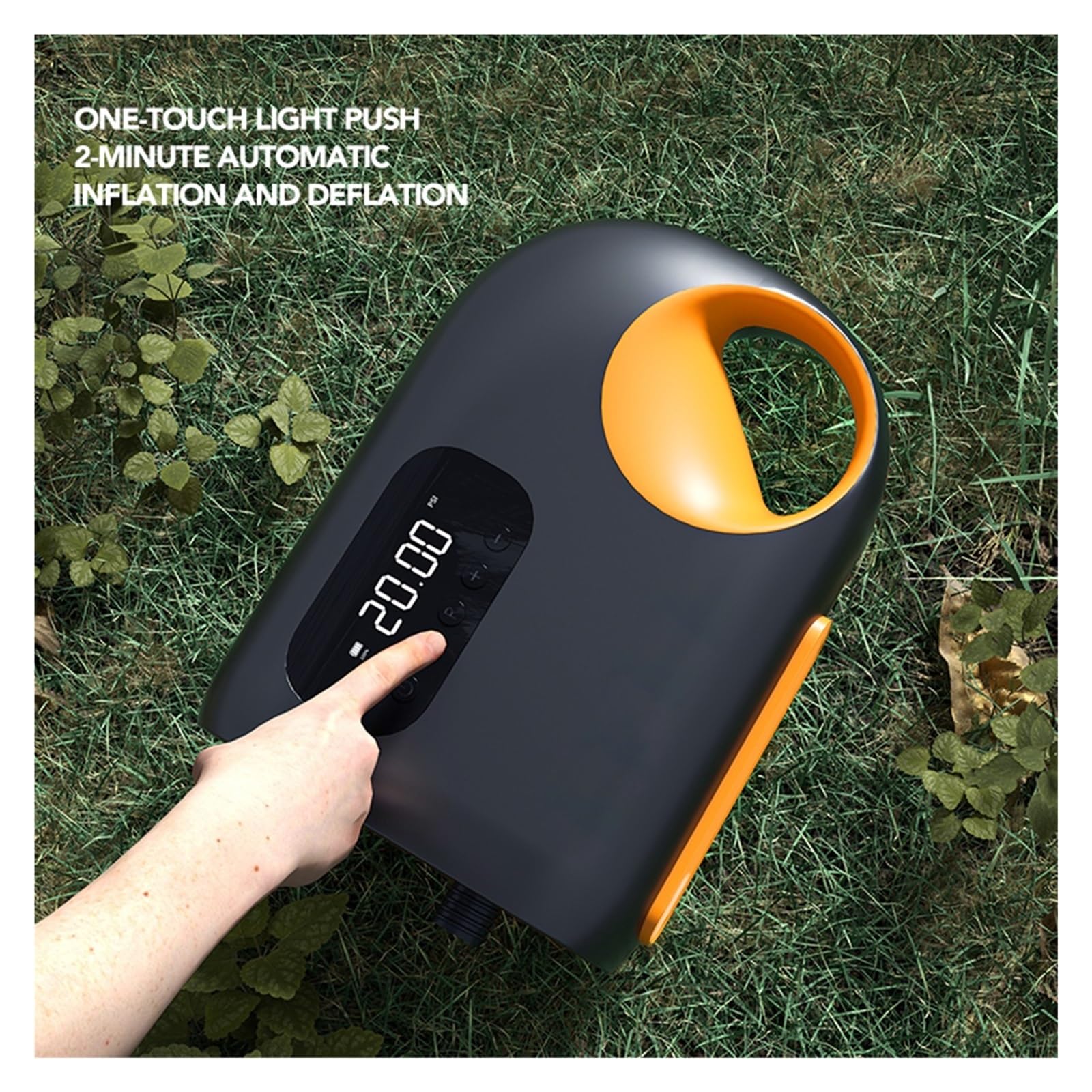 Pompa Gonfiabile For Auto Da Campeggio All'aperto, Tenda Paddle Board, Elettrica Portatile Ad Alta Pressione Senza Fili For Kayak Inflazione Rapida