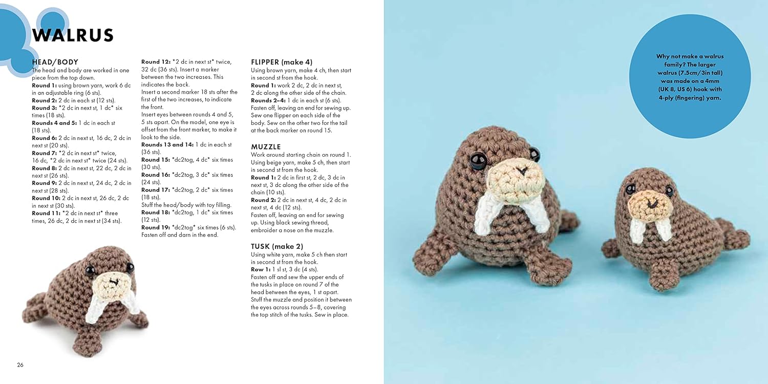 Mini Amigurumi Ocean: 26 tiny creatures to crochet - Image 9