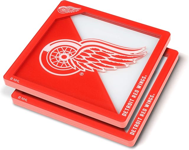 YouTheFan NHL 3D logo Series Coasters