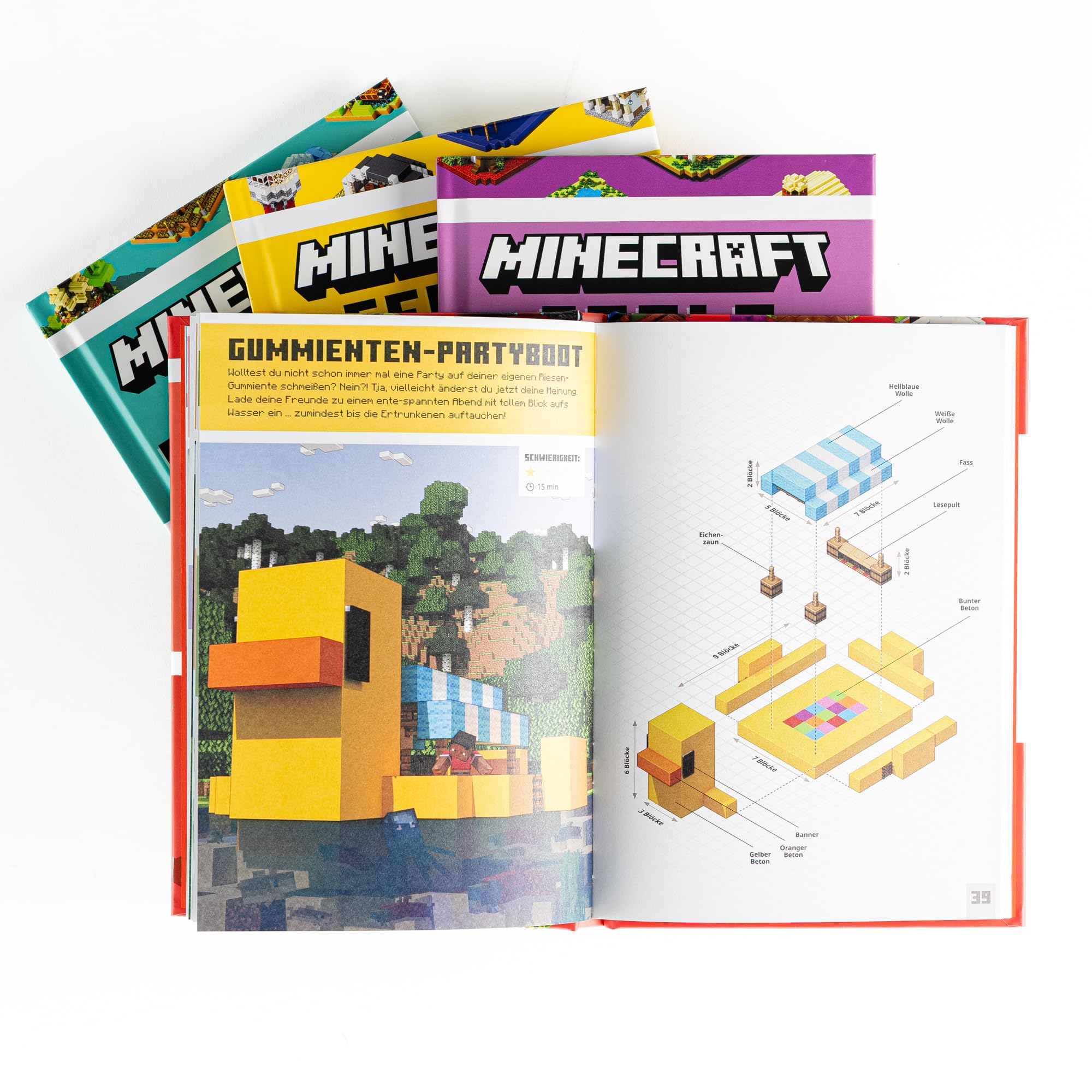 Minecraft Tolle Mini-Projekte (Schuber): Praktischer Schuber mit über 80 kleinen Bau-Projekten im Minecraft Kreativmodus | Schritt für Schritt zum ... ab 8 Jahren (Minecraft - Schritt für Schritt)