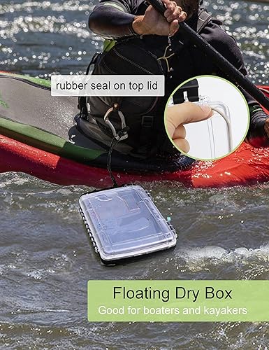 Miniatura 3 de Caja seca impermeable Contenedores impermeables Caja impermeable para kayak Pequeña caja de almacenamiento impermeable flotante Caja seca para barco
