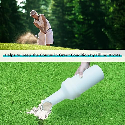 Miniatura 6 de Golf Cart No Drilling Needed Sand Bottle Universal for EZ-GO Club Car Yamaha, Divot Filler Sand Bottle,Large Capacity and Easy to Install