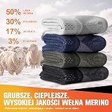 Veximora Skarpety Termiczne Wełny Merino dla Kobiet i Mężczyzn, 3/5 Pary | Dik Warm en Gevoerd Ontwerp tegen Blaren, Ade