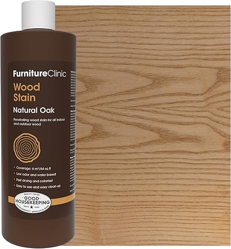 Miniatura 28 de Furniture Clinic Tinte para madera, caoba, a base de agua, secado rápido, bajo olor y no tóxico, para muebles de interior y exterior y más, Mahogany